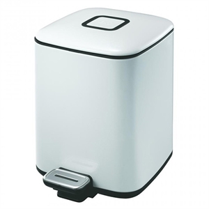 EKO Regent pedaalemmer / wit / 6 liter