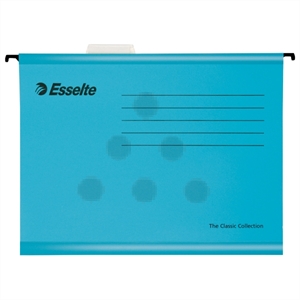 Esselte 90311 Classic versterkte hangmap / A4 / karton / blauw / 25 stuks
