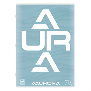 Aurora 36LT/G schrift / A4 / gelinieerd / 70 gr. / 36 vel / blauw