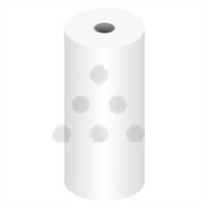 Kangaro kassarol K-6008 / thermorol wit / 57 x 30 x 8mm / 50 stuks