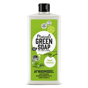 Marcel's Green Soap Afwasmiddel / Basilicum & Vetiver / 500 ml
