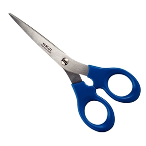 Esselte 82116 schaar / kunststof handvat / blauw / 16cm