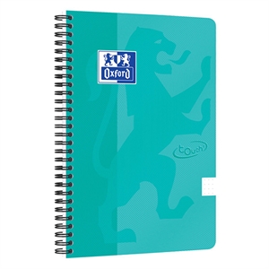Oxford 400118806 Touch bullet journal / B5 / spiraalrug / lichtblauw / 70 vel