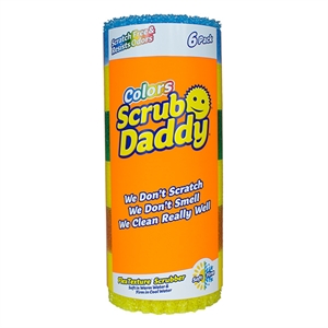 Scrub Daddy / Colors sponzen / 6 stuks