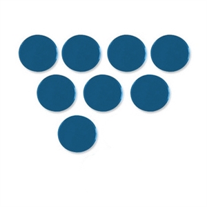 Nobo magneten / blauw / 20mm / 8 stuks