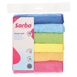 Sorbo Microvezeldoek Assortiment | 6 stuks