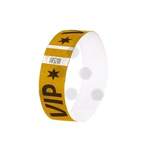 Sigel super soft evenementenbandjes / vip goud / 120 stuks