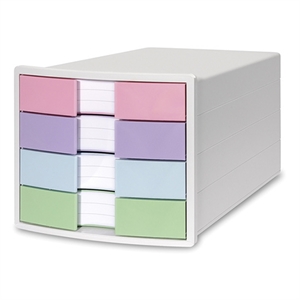 HAN HA-1012-129 Impuls gesloten ladeblok / assorti / 4 laden