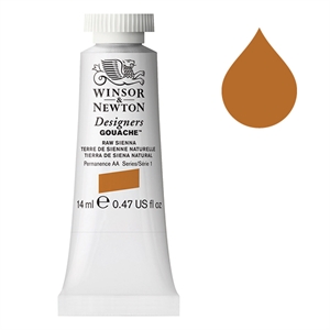 Winsor & Newton 0605552 Designers gouache 552 / raw sienna / 14 ml
