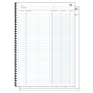 Sigel Expres doorschrijfkasboek / A4 / 50 vel