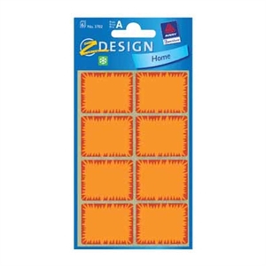 Avery Zweckform 3702A diepvriesetiketten / oranje / 40 etiketten