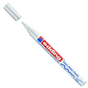 Edding 751 paint marker / wit / ronde punt / 1-2 mm