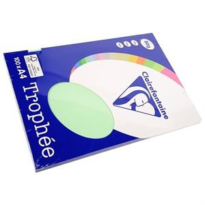 Clairefontaine papier / groen / A4 / 80 gr. / 100 vel