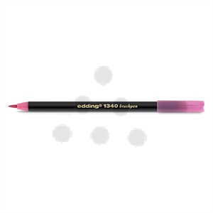 Edding 1340 brushpen / roze