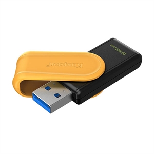 Kingston DataTraveler Exodia S USB 3.2-stick / 512GB / zwart/geel