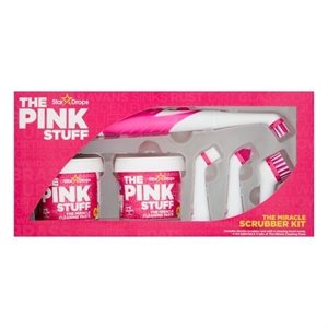 The Pink Stuff Miracle Scrubber kit / inclusief Reinigingspasta’s