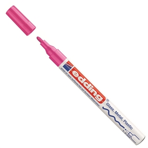 Edding 751 paint marker / roze / ronde punt / 1-2 mm
