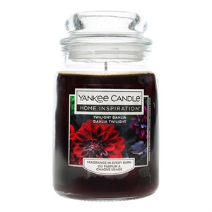 Yankee Candle Home Inspiration geurkaars / Twilight Dahlia / Large Jar / 538 g