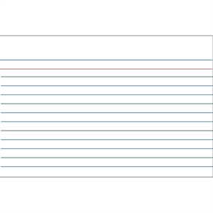 Kangaro systeemkaart / gelinieerd / 235 mm x 170 mm / 100 stuks