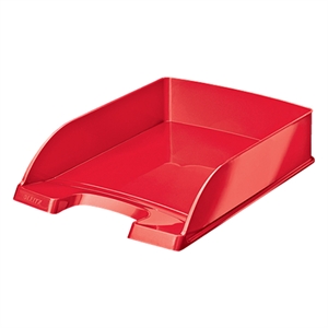 Leitz 5226 WOW brievenbak / middel hoog / rood / 5 stuks