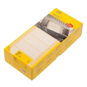 Avery Zweckform 5101 computeretiketten / wit / 1 baan / 88,9 mm x 23 mm / 6000 etiketten