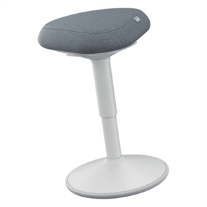 Leitz 65440085 Ergo actieve zitkruk / verstelbaar / lichtgrijs / tot 110 kg