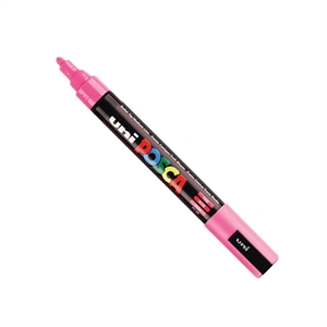 POSCA PC-5M verfmarker / roze / ronde punt / 1,8 - 2,5 mm