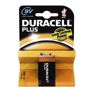 Duracell batterij Plus 9V / MN1604 / 6LR61