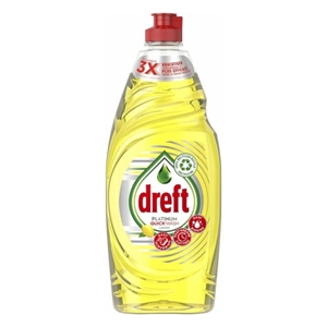 Dreft Platinum Quickwash Afwasmiddel / Lemon / 625 ml