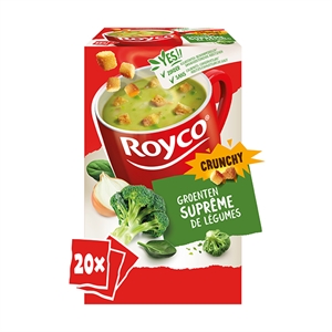 Royco Crunchy groente suprême / 20 stuks