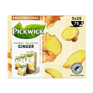 Pickwick Professional Ginger thee / 3 x 25 stuks