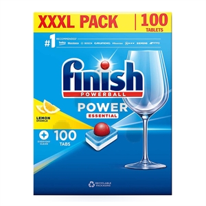 Finish Power All-in-1 Essential vaatwastabletten | Lemon | 100 tabs
