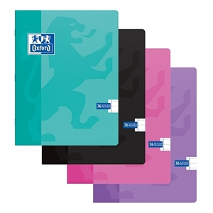 Oxford schriften assorti / A5 / gelinieerd / divers / 36 vel / 10 stuks