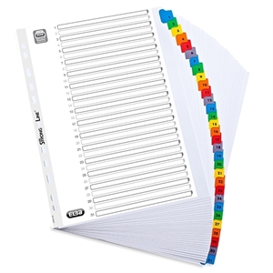 Elba A4 index XL / karton / 1-31 / 11-gaats