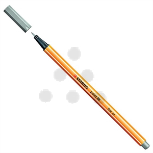 Stabilo fineliner point 88 / lichtgrijs / 0,4mm