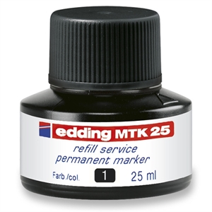Edding MTK 25 navulling / zwart / 25 ml