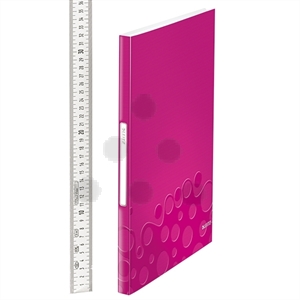 Leitz 4632 WOW showalbum / A4 / roze metallic / 40 insteekhoezen