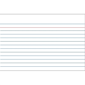 Kangaro systeemkaart / gelinieerd / 105 mm x 75 mm / 100 stuks