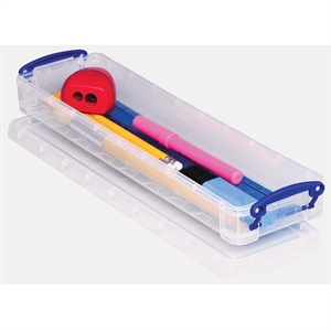 Really Useful Box opbergdoos / polypropyleen / transparant / 0,8 liter