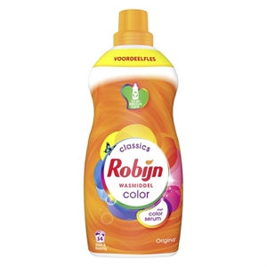 Robijn Klein & Krachtig vloeibaar wasmiddel / Color / 1190 ml / 34 wasbeurten