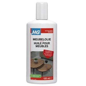 HG verzorgende meubelolie / eiken, mahonie en kersen / 125 ml