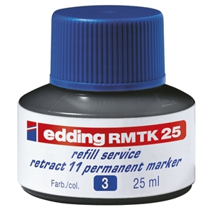Edding RMTK 25 navulling / blauw / 25 ml