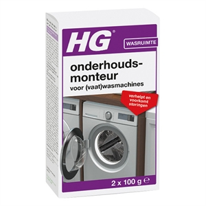 HG Onderhoudsmonteur voor vaat- & wasmachines / 2 flessen / 100 ml
