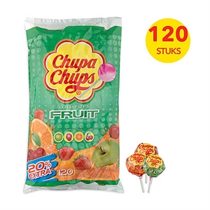 Chupa Chups Fruit Lolly's zak / 120 stuks