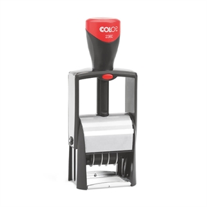 Colop 2360 tekst- en datumstempel personaliseerbaar / zwart