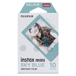 Fujifilm instax mini film | Sky Blue | 10 vel