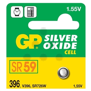 GP knoopcel batterij SR59 / GP396 / zilveroxide / 1 stuk