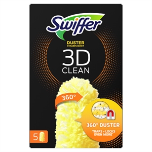 Swiffer Duster 3D Clean navulling | 5 stuks