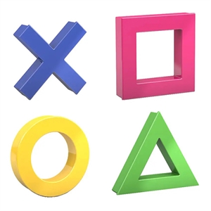 Dahle Mega magneet Mini / assorti / 4 stuks