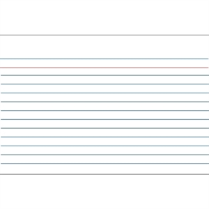 Kangaro systeemkaart / gelinieerd / 200 mm x 150 mm / 100 stuks